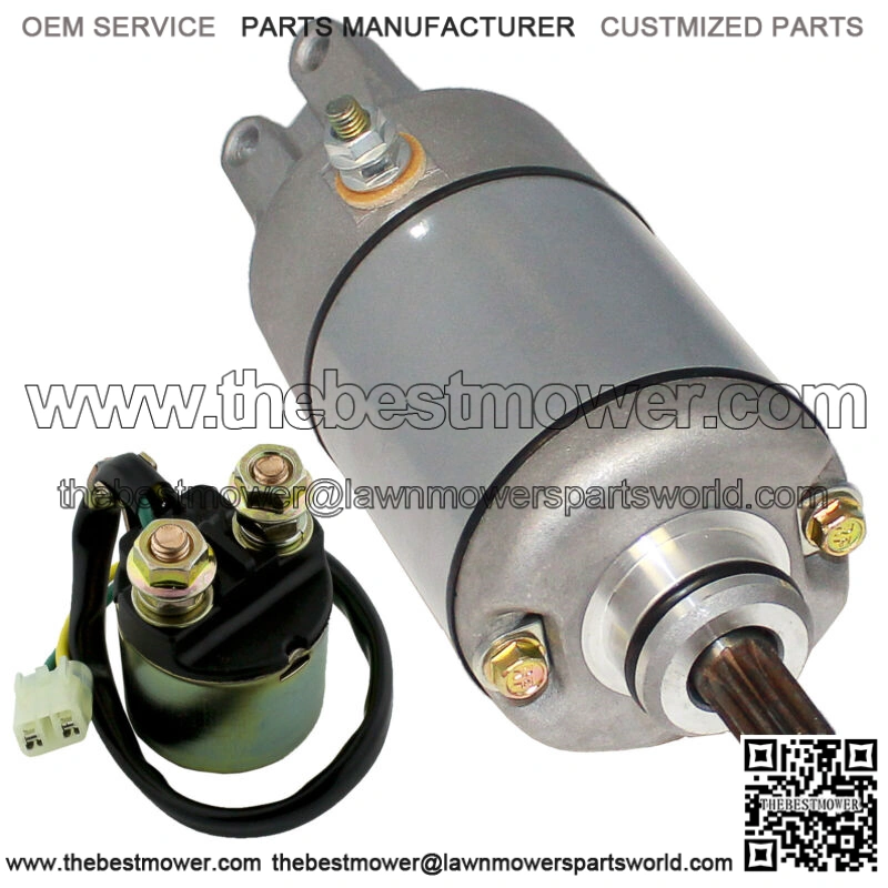Starter & Relay Solenoid for Honda TRX450 TRX450ES Fourtrax Foreman 1998-2009 (Fits: Honda)