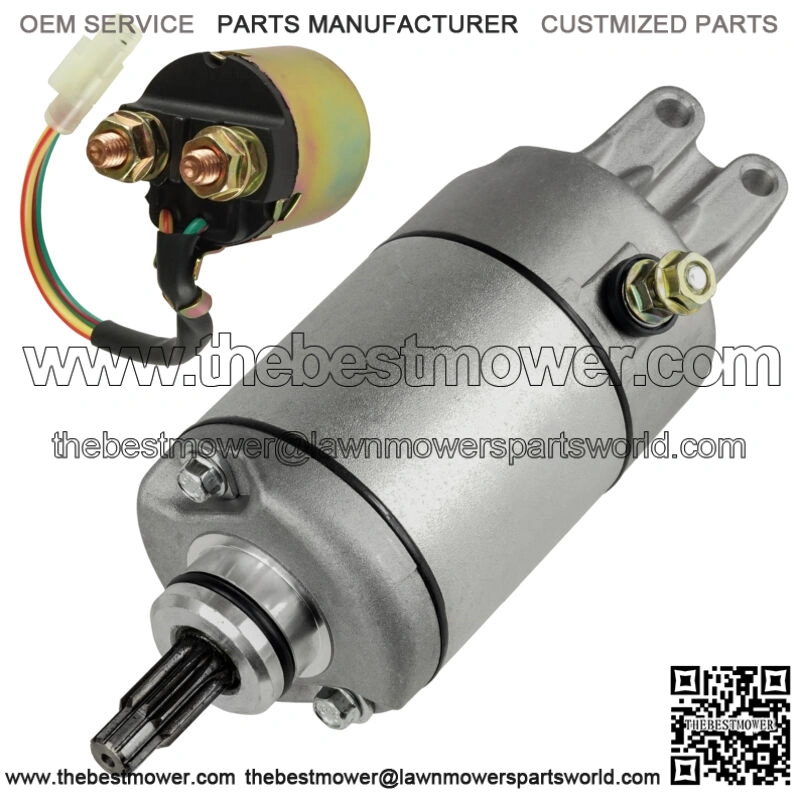 Starter and Relay for Honda Foreman 500 TRX500FE TRX500FM TRX500TM 2005 - 2011 (Fits: Honda)