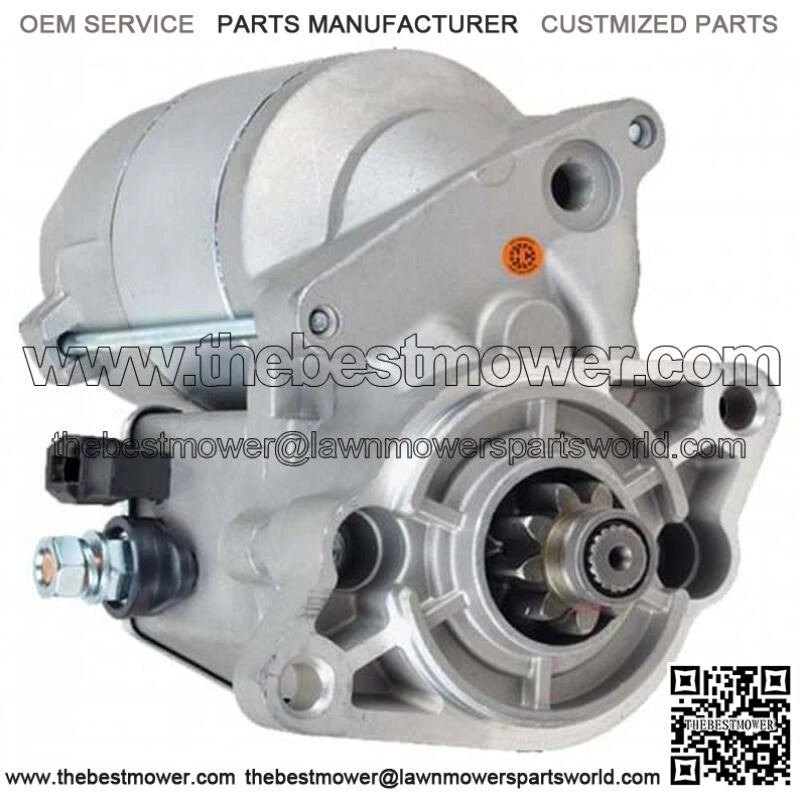 K7571-96810 Starter - New, 12V, OSGR, CW, Aftermarket Nippondenso Fits Kubota