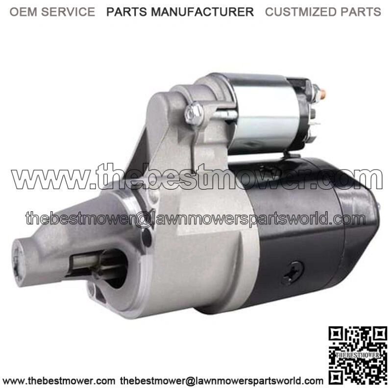 8301476 Starter - New, 12V, DD, CW, Aftermarket Nippondenso Fits Kubota