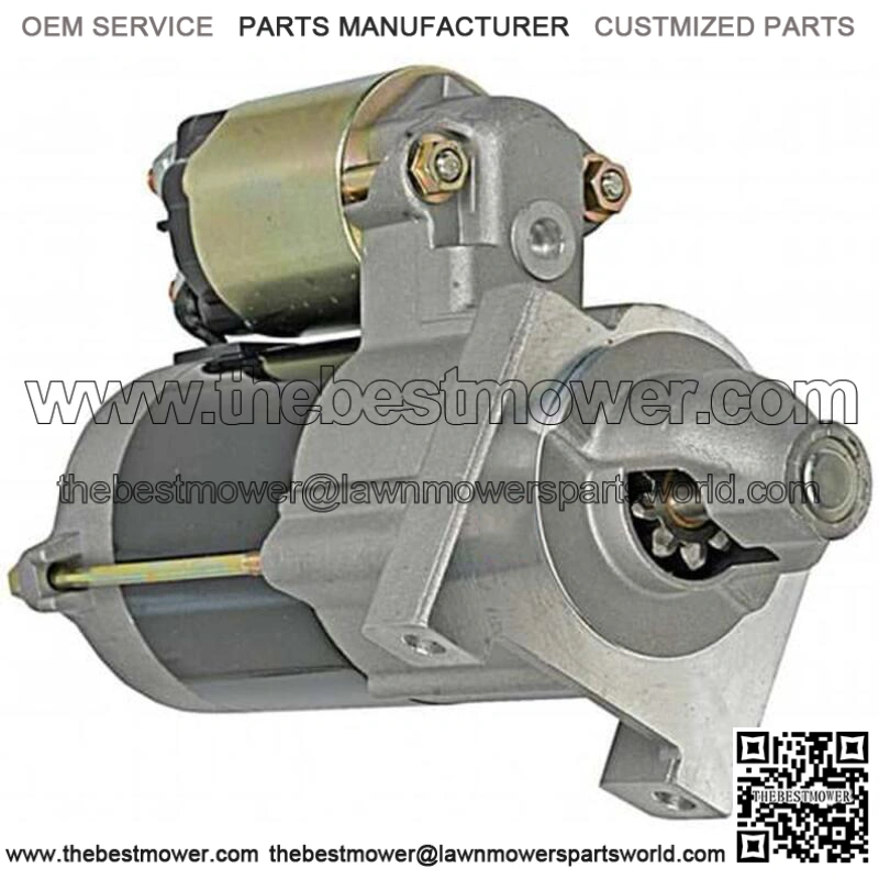 HR11409 New Starter, 12V, DD, CCW, Aftermarket Nippondenso - Fits Kubota