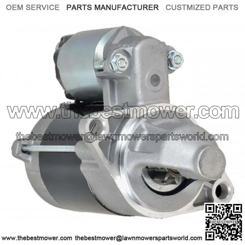 KEG673-63013 Starter - New, 12V, DD, CW, Aftermarket Nippondenso Fits Kubota