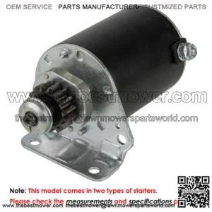 Starter for John Deere E120 E130 E140 E150 E160 E170 MIA13038 (12V CCW 15Teeth)