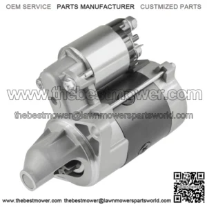 Starter for John Deere 2500 2500B Greensmower 2500E Hybrid Greensmower Gas Dies.