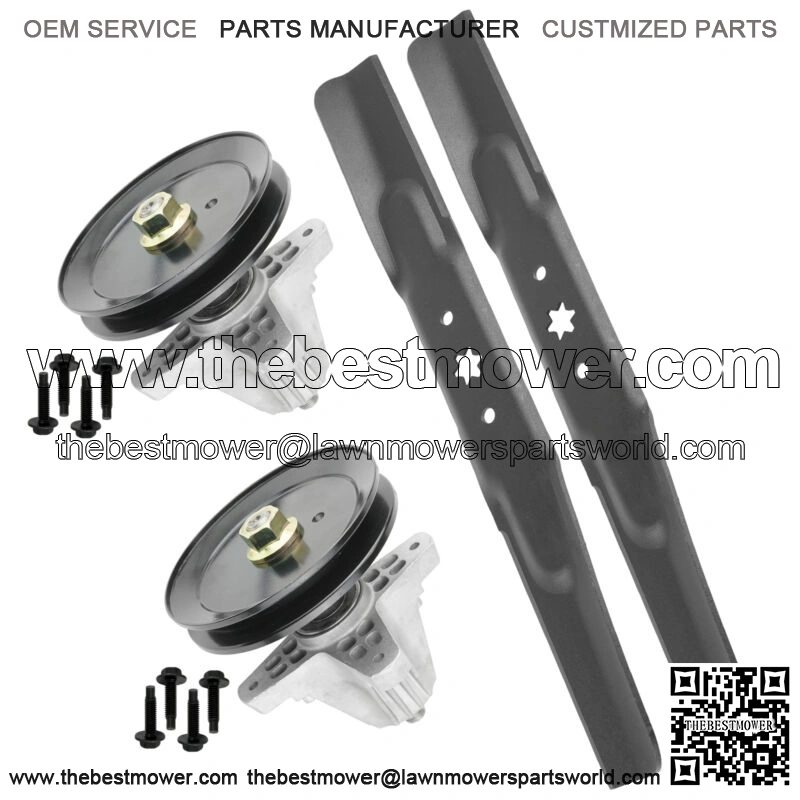 42" Deck Spindles Blade Rebuild Kit for MTD Troy Bilt T1000 T1200 T1800 Pony 42"