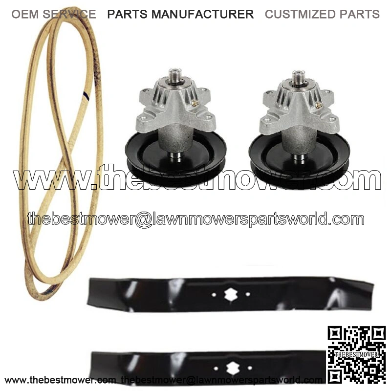Deck Kit - Blades Spindles Belt - Fits Cub Cadet Fits Troy-Bilt Fits Toro 42"