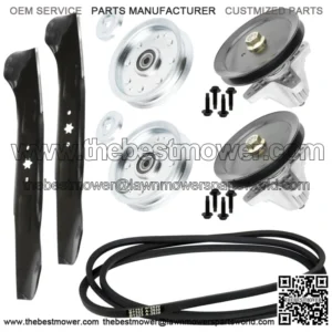 46" Deck Spindles Blade Belt Pulley Kit for Cub Cadet LTX1046 LTX1045 YT946KH