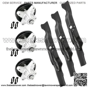 50" Deck Spindle Blade Rebuild Kit For Cub Cadet LTX1050 LTX1050KH KW VT 50"