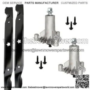 42" Deck Spindle Blade Rebuild Kit For Craftsman LT1000 LT2000 w/ 42" Deck