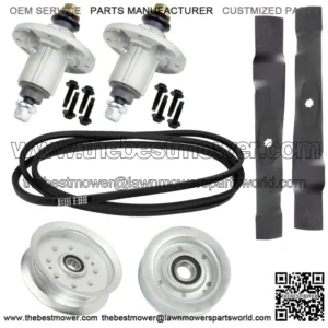 42" Spindle Blade Belt Pulley Kit for John Deere LA100 LA105 LA110 LA115 LA120