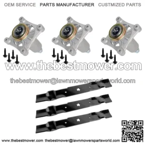 54" Deck Spindle Blade Rebuild Kit for Husqvarna GT2254 54" Deck Lawn Mower