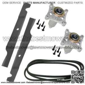 46" Deck Spindle Blade Belt Kit for Ariens 936001 936039 936053 Hydro 46" Deck