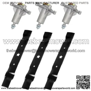 54" Deck Spindles Blades Rebuild Kit for Husqvarna GTH2554 GTH2754 54" Deck