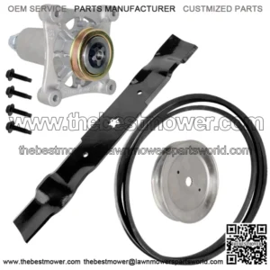 Deck Blade Spindle Belt Pulley Kit For Husqvarna GTH2654T GTH24V54 LGT2554