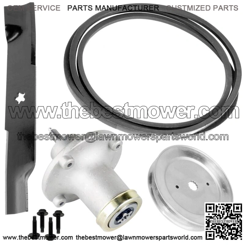 Spindle Belt Blade Pulley Kit for Husqvarna EZ4824 48" Deck 539112170 539103013