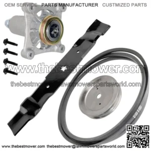 Spindle Blade Belt 54" Deck Kit for Husqvarna Z4219 Z4824 532187292 510201101