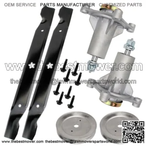 54" Spindle Pulley Blade for Husqvarna GT2254 CTH204T 2138R 224T 2642 GT54 LS