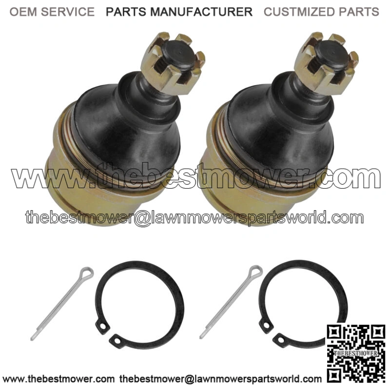 Two Upper Ball Joints for Honda TRX350TE TRX350TM Rancher 2000 2001 2002 03-2006 (Fits: Honda)