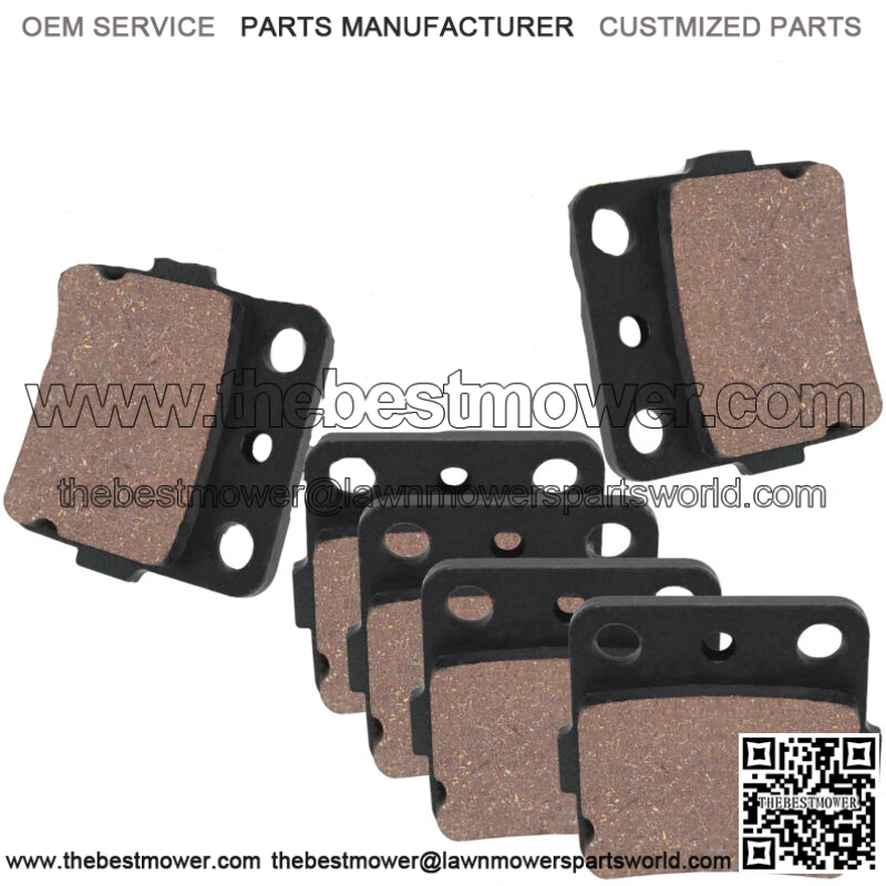 Front & Rear Brake Pads for Honda TRX300EX Fourtrax 300Ex 1993-2008 (Fits: Honda)