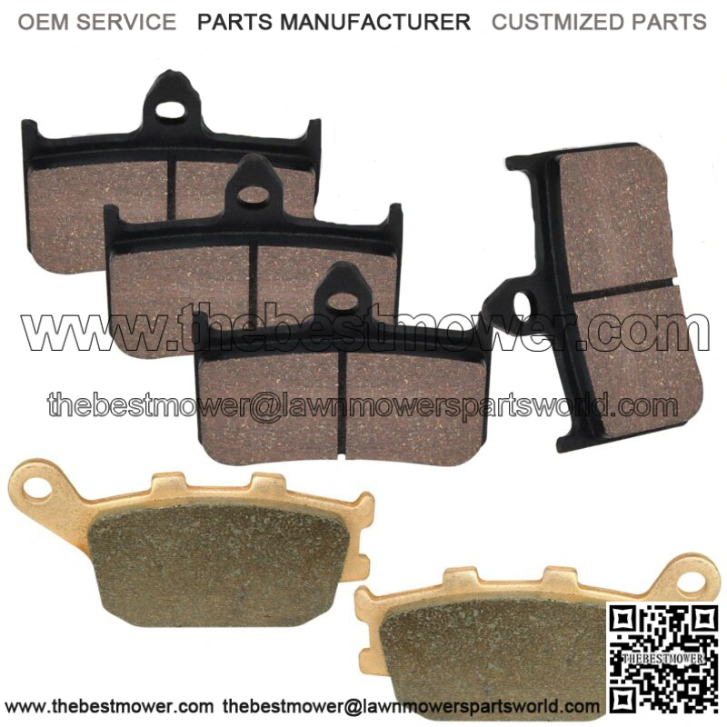 Front And Rear Brake Pads for Honda VTR1000F Superhawk 1000F 1998-2005 (Fits: Honda)