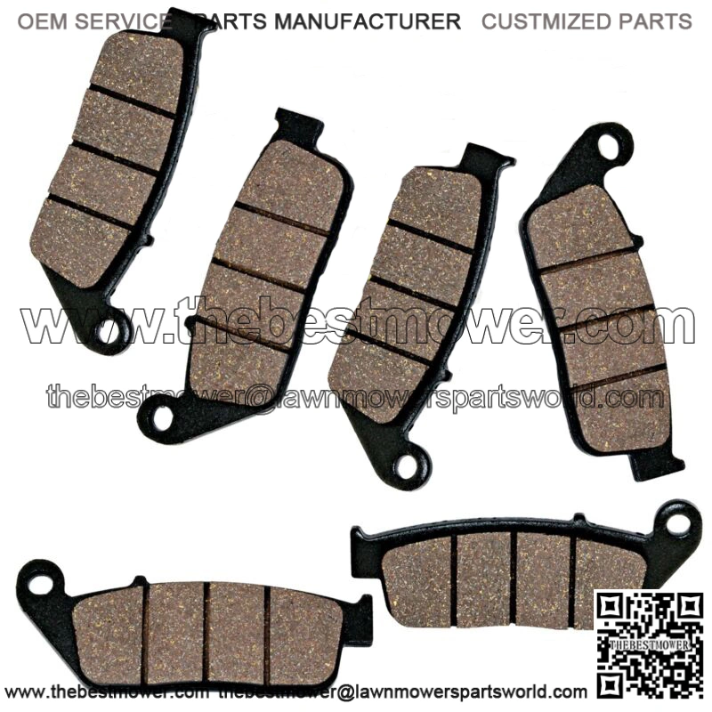 Front Rear Brake Pads for Honda GL1500 Gl 1500 Valkyrie 1500 1998-2003 (Fits: Honda)