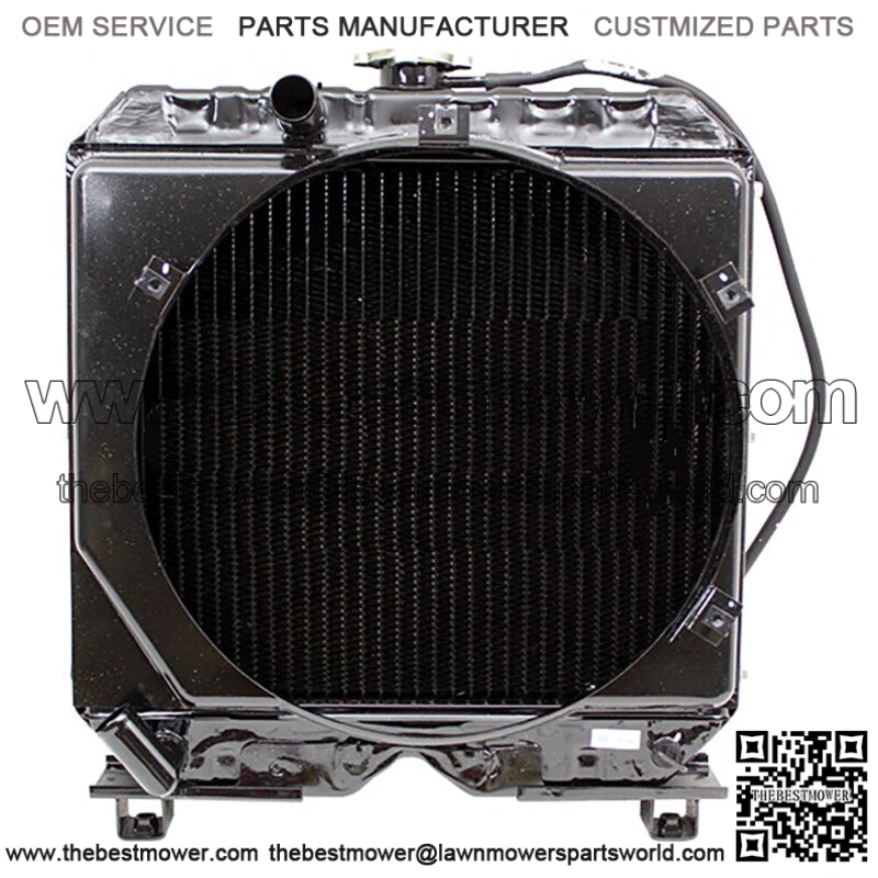 245967 Power Unit Radiator - 13 7/8 x 16 7/16 x 1 1/2 (CBR) Fits Kubota