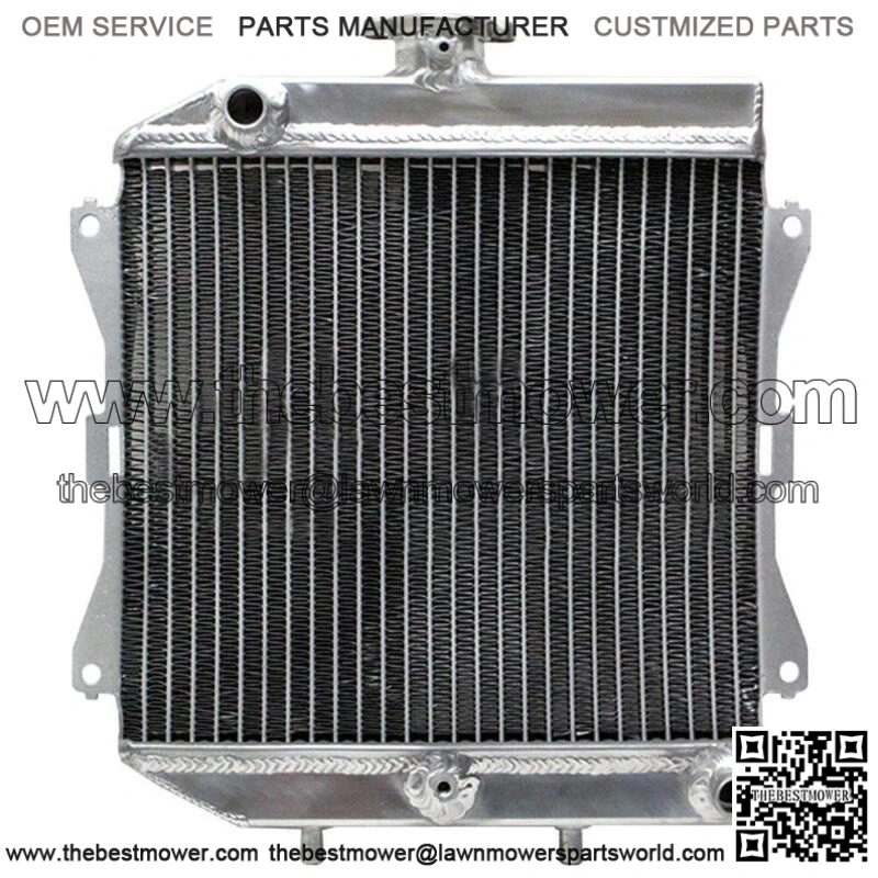 2455019 ATV Radiator - 9 3/8 x 10 3/8 x 1 Fits Honda