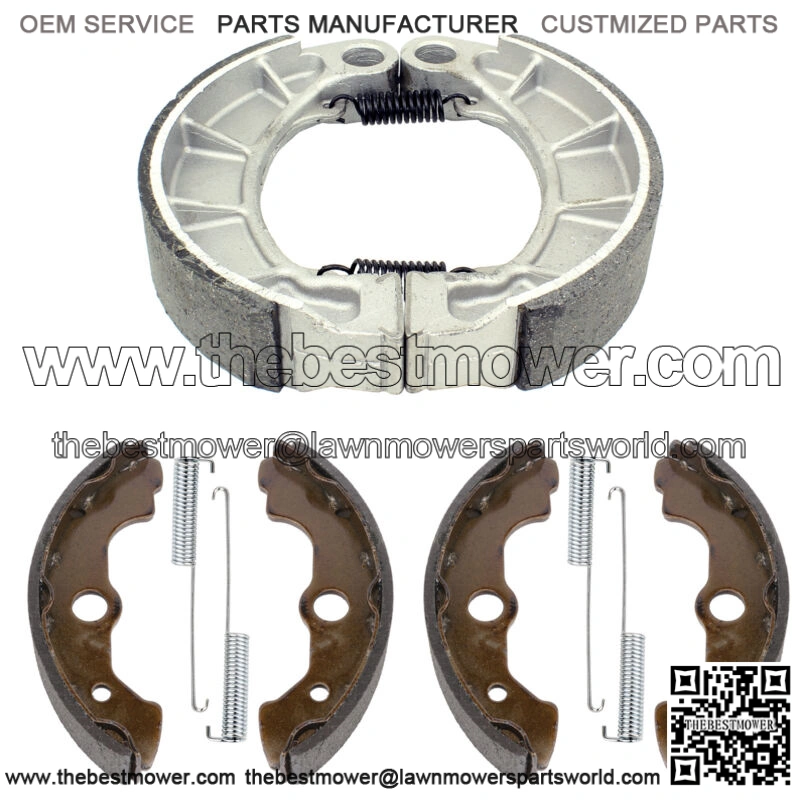 Front & Rear Brake Shoes for Honda TRX350FE TRX350FM TRX350TE TRX350TM 2000-06 (Fits: Honda)