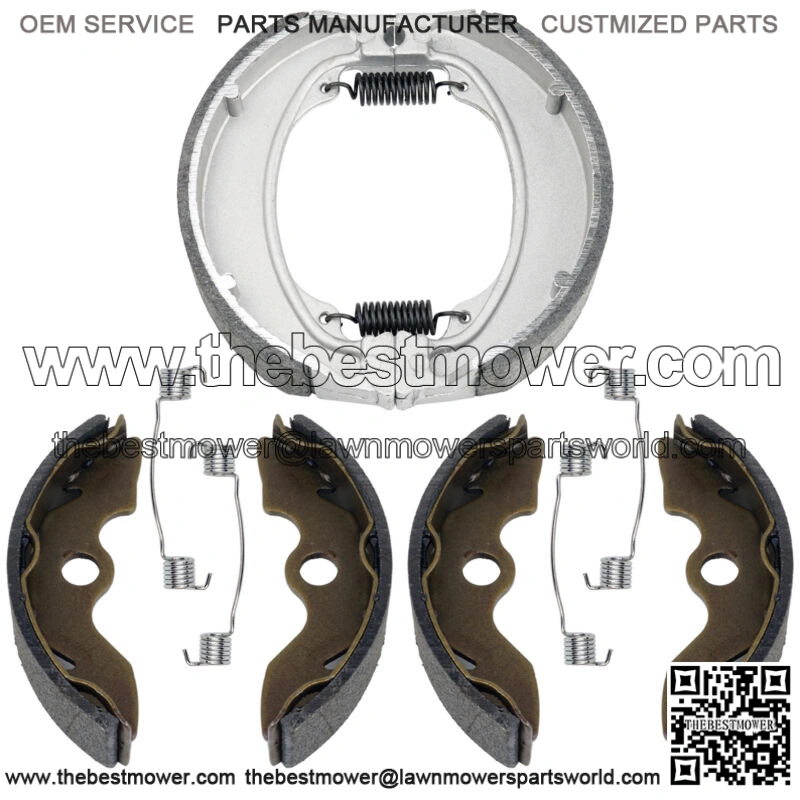 Front Rear Brake Shoes for Honda TRX250TE Fourtrax 250 TE Recon Es 2002-2020 (Fits: Honda)