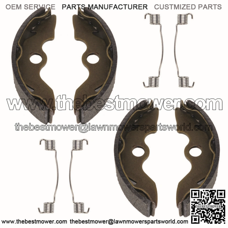 Front Brake Shoes for Honda TRX250TE Fourtrax Recon Es 2002 2003 2004 05 06 07 (Fits: Honda)