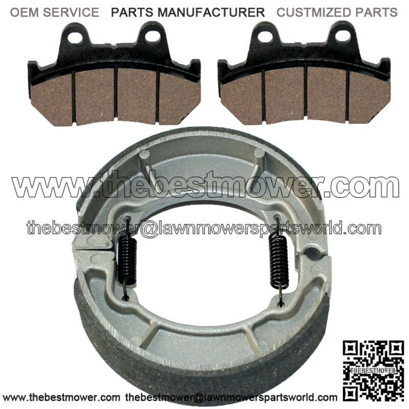 for Honda XL600V Transalp 1987 1988 89 90 Front Brake Pads & Rear Brake Shoes (Fits: Honda)