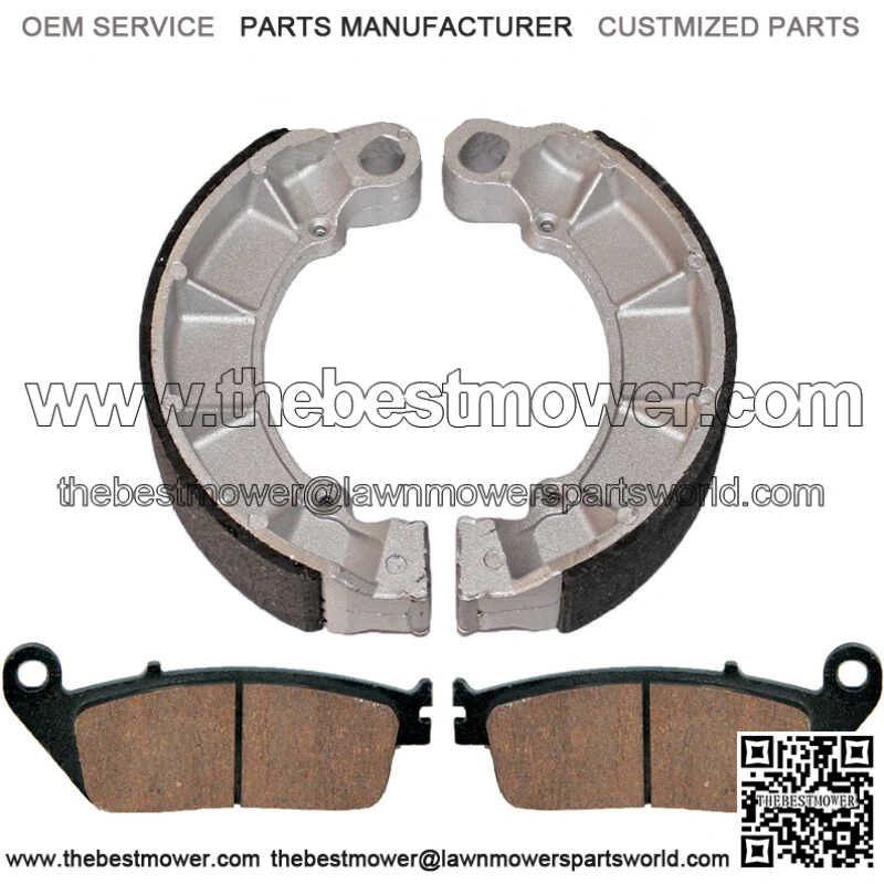 Front Brake Pads & Rear Brake Shoes for Honda VT1100C Shadow 1100 1994-1996 (Fits: Honda)