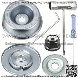 Gardening Machine Lawnmower Stihl Blade Adapter Attachment, Maintenance Washer Kit Replacement for Stihl String Trimmers Brush Cutter