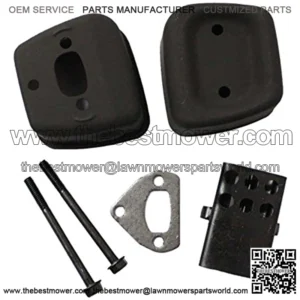 Affordable Parts New Pack of Exhaust Muffler 1 Gasket 2 Bolts fit for 36 41 136 137 141 142 Chainsaw Accessories Replaces 545006044