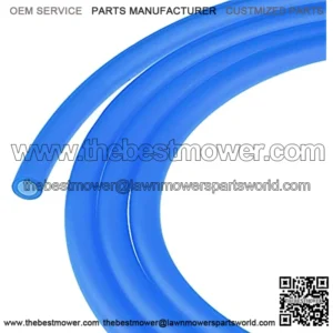 Petrol Fuel Line Hose 3/16" x 5/16" 3.3ft Blue for Chainsaws Lawn Mower String Trimmer Blowers Small Engines