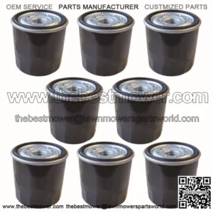 Pack of 8 Oil Filters Fits Kawasaki Engines Fits Cub Cadet Fits John Deere
