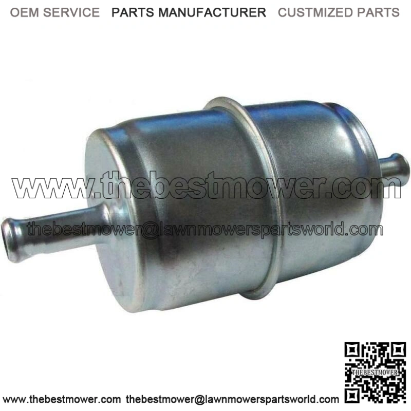 S.149489 Fuel Filter, Inline, 5/16, Metal - Fits Kubota