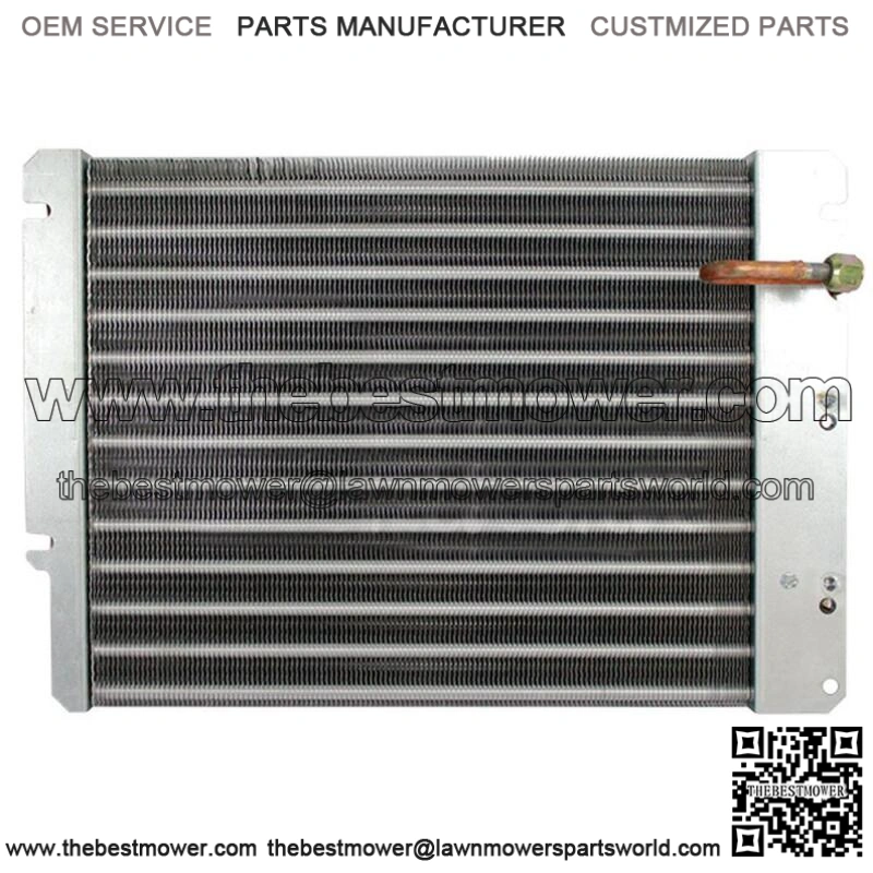 400-730 Condenser - 15 3/4 x 12 3/4 x 1 5/8 Fits Kubota