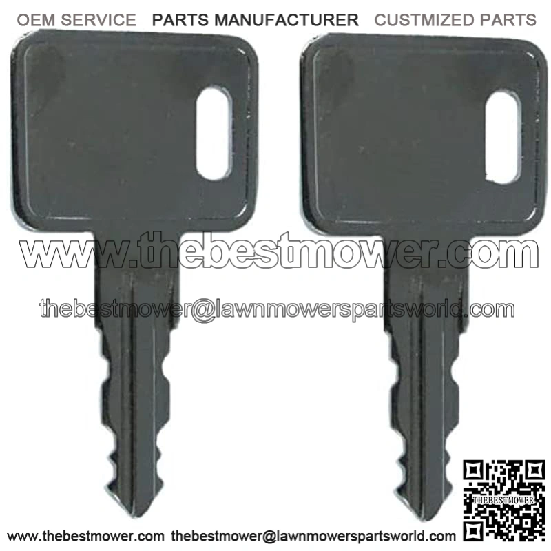 Replacement Equipment Ignition Keys Made to Fit Taylor Dunn Utility Carts