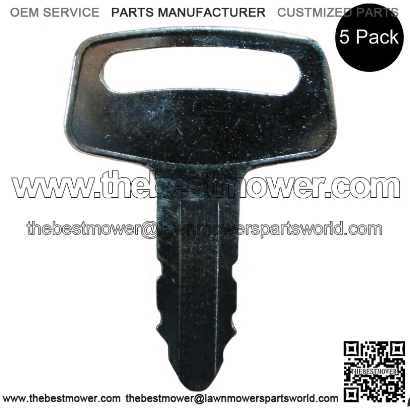 (5) Fits Kubota Loader & Excavator Ignition Keys also fits Thomas Skid Steer 536