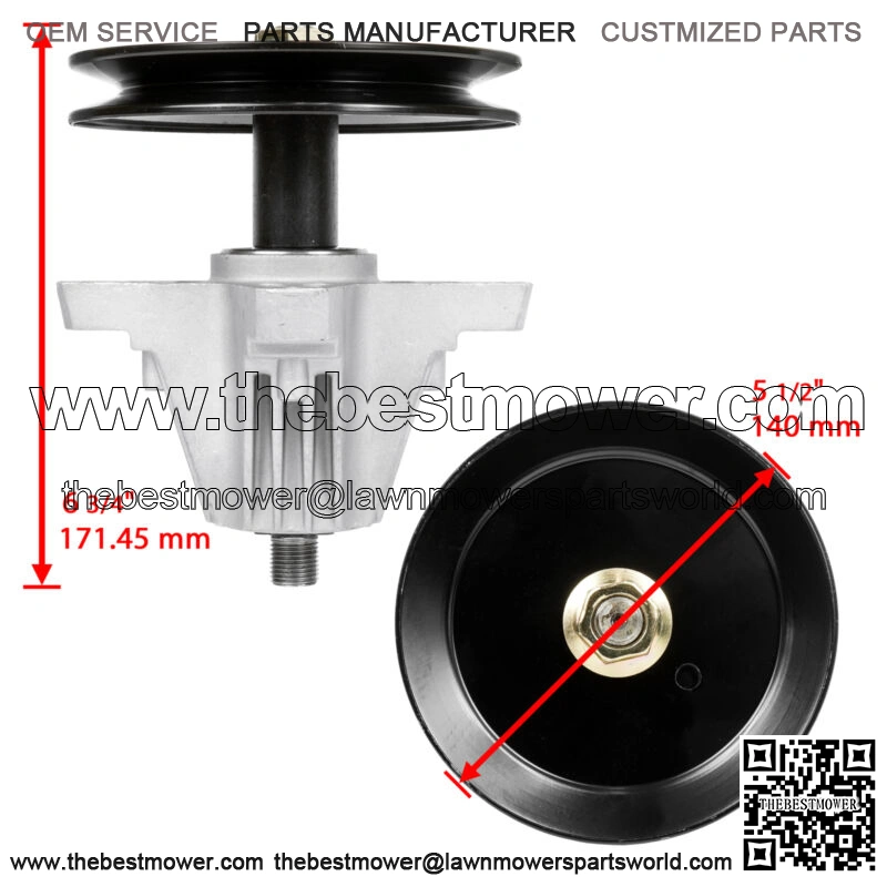 2 Spindle Assembly w/ Deck Ring For MTD Troy Bilt 918-06991 618-06991 91806991