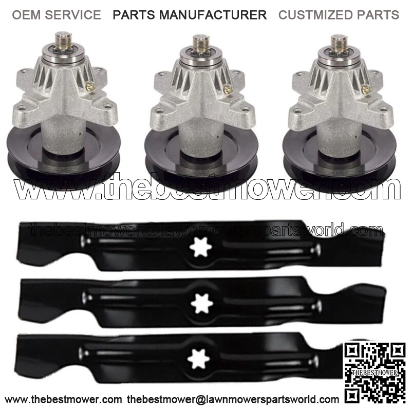 Deck Blades Spindles MTD Fits Cub Cadet Fits Troy-Bilt RZT i1050 LT1050 LGT1050