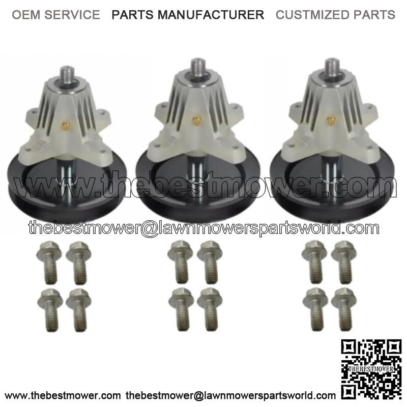 (3) Spindle Assembly w/Bolts 918-0624A fits Troy Bilt 42" Mower Mandrel