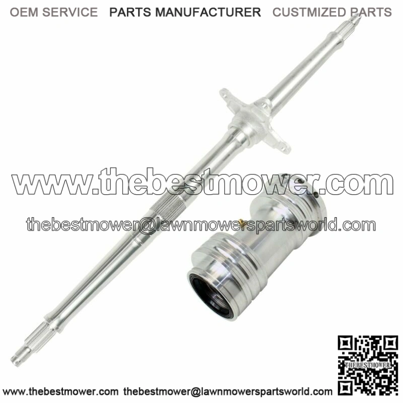 Rear Axle Shaft And Bearing Carrier Hub for Honda TRX300EX TRX300X Sportrax 300 (Fits: Honda)