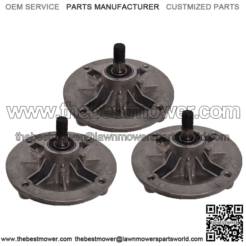 Three Spindle Housing Assemblies w/ Shaft Fits Toro Z5020 TimeCutter 74372 74399