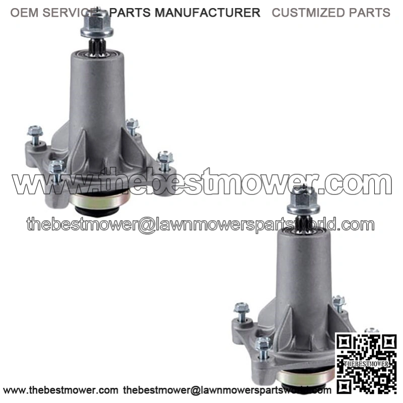 Pair 42" 46" Riding Mower Deck Mandrels for Craftsman 192870 187292