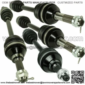 Front Rear Left Right Axles for Kawasaki Brute Force 750 KVF750 4X4I 2012-2020 (For: Kawasaki)