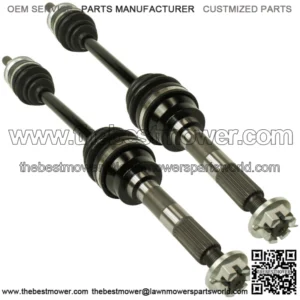 Front Left Right CV Joint Axles for Kawasaki Mule 2510 KAF950A Diesel 2000-2002 (For: Kawasaki)