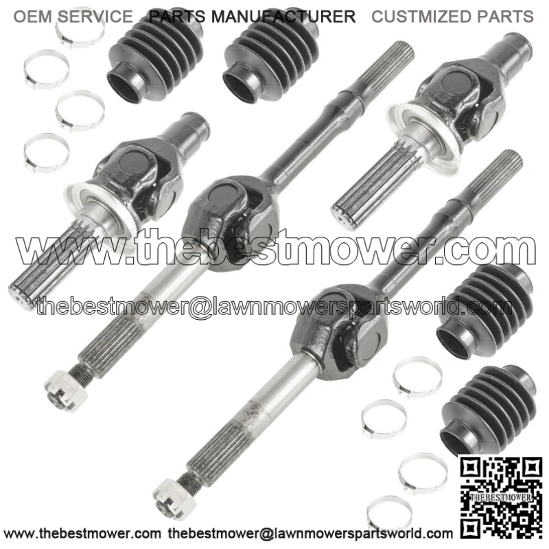 2 Complete Rear Axle Drive Shaft For Kawasaki Mule 4000 KAF620-P KAF620P 2009-19 (For: Kawasaki)