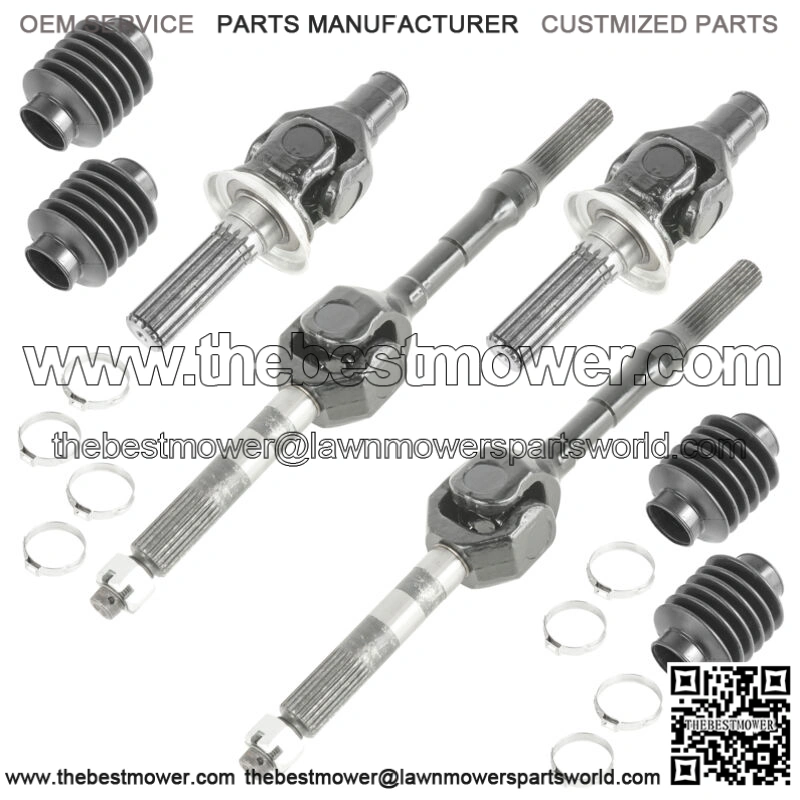 2 Complete Rear Axle Drive Shaft For Kawasaki Mule 2510 KAF950A Diesel 2000-2002 (For: Kawasaki)